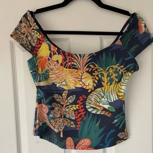 Maeve top from Anthropologie size medium like new!